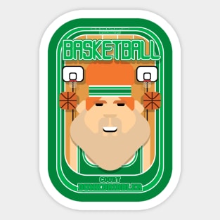 Basketball Green - Court Dunkdribbler - Josh version Sticker